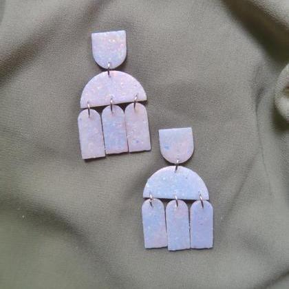 Polymer Clay Jewelry, Santorini - Unicorn Tears..