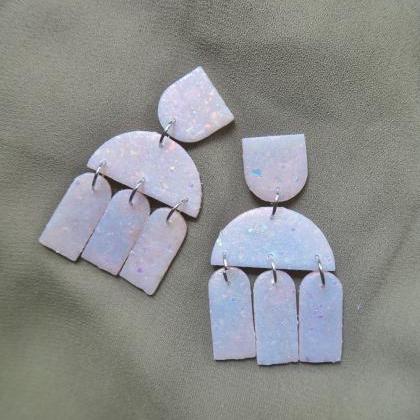 Polymer Clay Jewelry, Santorini - Unicorn Tears..