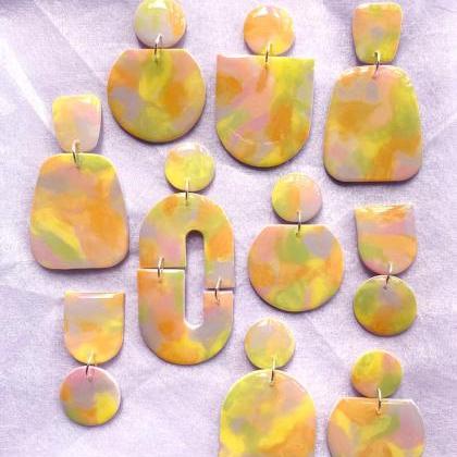 Fruity Pop - Maya Polymer Clay Earrings