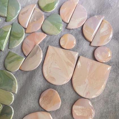 Coated Marble (jade Marble) - Summer Polymer Clay..