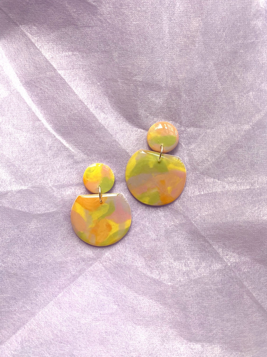 Fruity Pop - Kahlo Polymer Clay Earrings